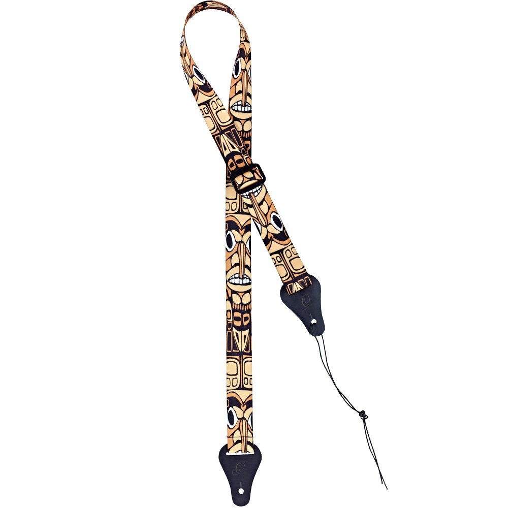 Ortega Guitars Ukulele Strap Adjustable - Nylon Straps Series - maya (OUS-MAY),135cm