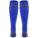 adidas Copa Zone Traxion 4 Soccer Socks (1-Pair), Bold Blue/Light Onix/Onix, Large