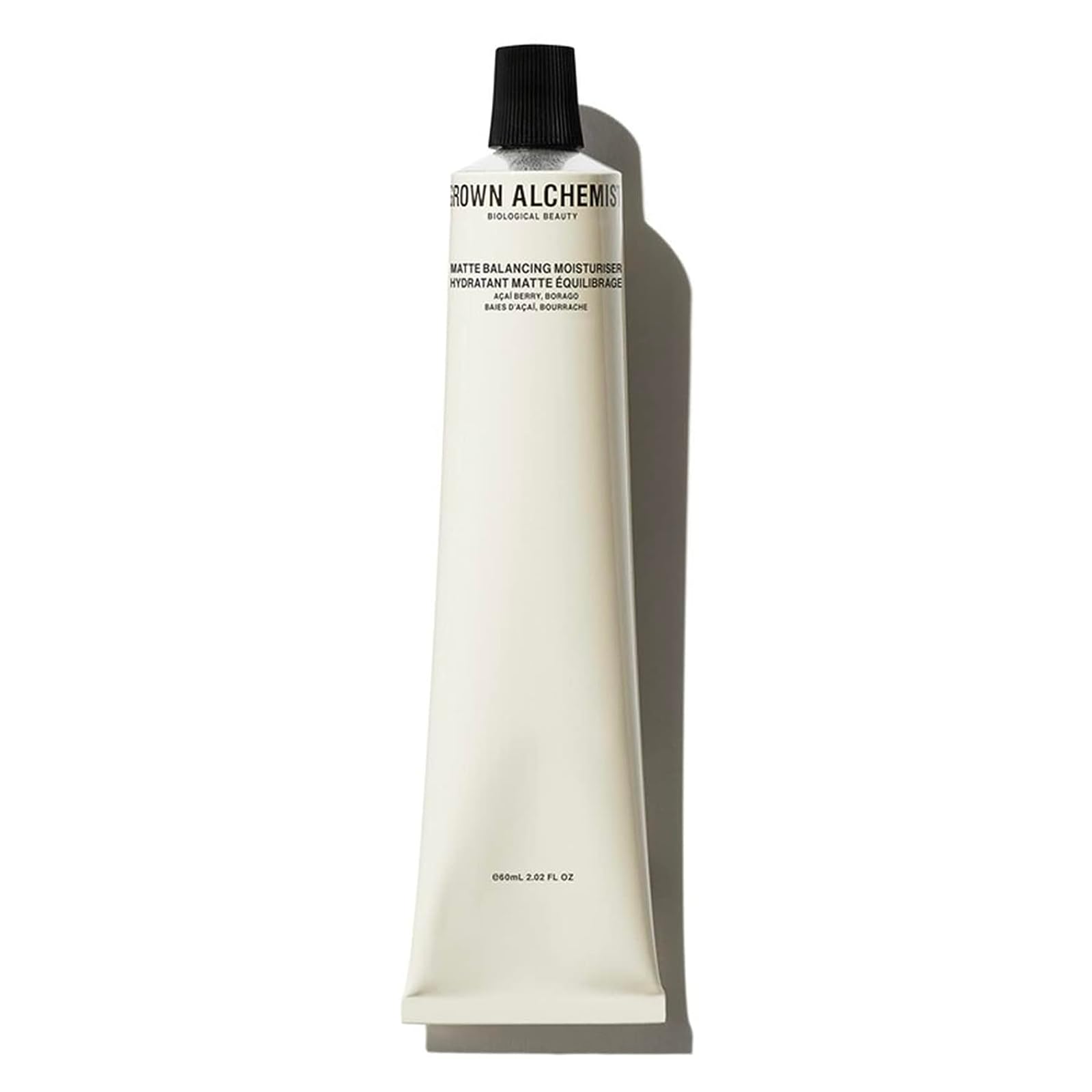 Grown Alchemist Matte Moisturiser, Balancing Oily Skin Moisturiser, Acai-Berry, Borago, Vitamin E - Hydrating, Nourishing, Oil Control, Brightening Face Cream - Lightweight, Natural and Vegan, 60 ml