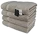 SALBAKOS - Premium 4 Piece Bath Towel Set, Made with 100% Turkish Cotton, Quick Drying, Highly Absorbent & Comfy Towels for Spa & Hotel | 27