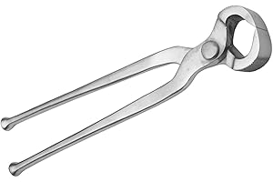 EQUINEZ TOOLS 12" Handcrafted Stainless Steel Horse Shoe Puller/Spreader–Professional Farrier Tool for Hoof Care, Horseshoe Removal,Hoof Trimming–Durable,Precision,Easy Use &Long-Lasting Performance in Equine Care