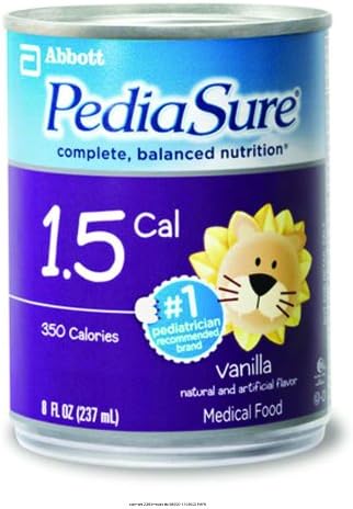 PediaSure 1.5 Cal, Pediasure 1.5Cal Van 8oz, (1 CASE, 24 EACH)