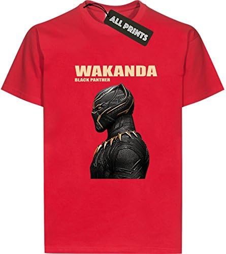 All Online Prints Black Panther Wakanda Mens Ladies Kids Tshirt bpan07t