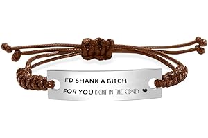 WSRYE Inspirational Bracelets Cuff Bangle Motivational Quotes Words Engraved, Friend Encouragement Jewery Gift for Men Women Teen Girls Students…