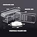 5 in 1 Mandoline Slicer - All Transparent Vegetable Cutter - Julienne Slicer and Cheese Grater Set