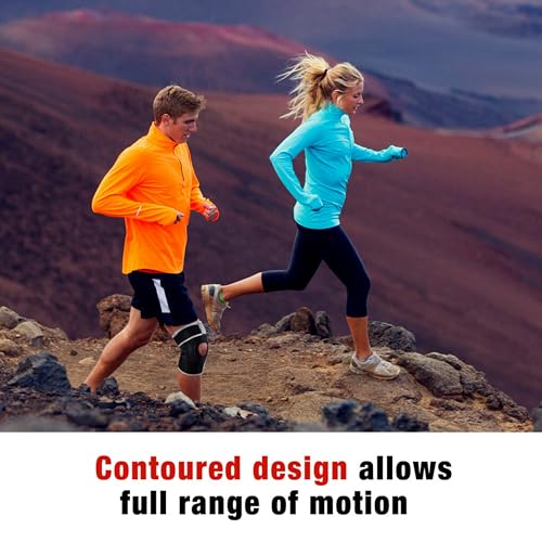 ACE Brand Adjustable Compression Knee Support, Moderate Support for Weak, Sore or Injured Joints, One Size Fits Most