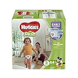 Huggies Little Movers Slip-On Diapers, Size 5, 64 Count
