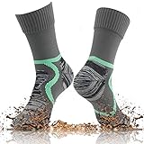 Waterproof Hiking Socks, [SGS Certified] RANDY SUN Unisex Ventilated Breathable Skiing Trekking Sock
