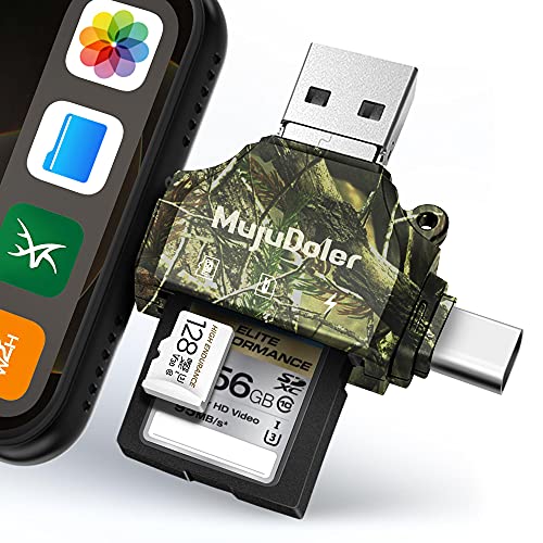 SD Card Reader Trail Camera Viewer MujuDoler SD Card Reader for iPhone