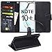Arae Wallet Case for Samsung Galaxy Note 10 Plus/Note 10 Plus 5G PU Leather flip Cover [Stand Feature] with ID&Credit Cards Pocket for Galaxy Note 10+ / Note 10+ 5G 6.8 inch, Black