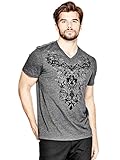 GUESS Men's Balfore V-Neck Tee
