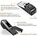 EMDMAK Door Stop Alarm with 120DB Siren Door Stopper for Home & Travel (Black) (One piece)