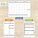 Devolett Full Page Daily Planner 2020 Goal, Gratitude, Reflection, Daily Weekly Monthly Agenda to Increase Productivity, Time Management & Happiness, Personal Organizer w Colorful Calendar, Maps