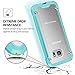 Galaxy S7 Edge Case, ELOVEN Impact Resistant Anti-Scratch Shockproof Translucent View S7 Edge Clear Case Hard Back Cover Bumper Shell Non-Slip Protective Case for Samsung Galaxy S7 Edge(2016) - Mint