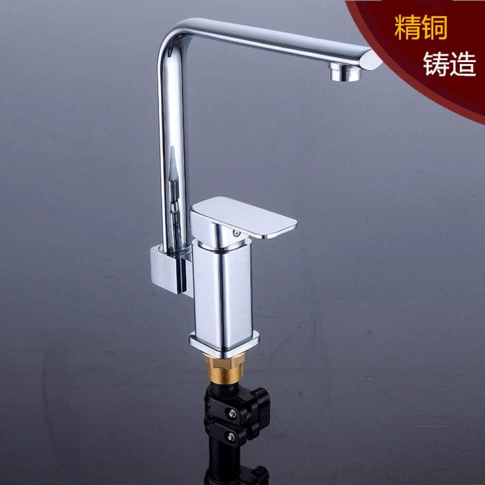 ZHAOSHOP Grifo de la cocina Grifo de cobre lleno Fregadero del