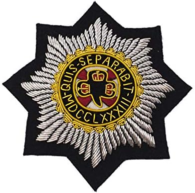 Uniform Store LondonIrish Guards Wire Embroidered Bullion Blazer Badge British Army