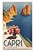 Capri VINTAGE TRAVEL POSTER Mario Puppo ITALY 1952 24X36 RARE prized