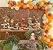Fall Party Balloon Garland & Arch Kit-100pcs Orange Brown Green Yellow Color Latex Balloons, 16 Feets Arch Balloon Strip for Autumn Party Fall Party Baby Shower Birthday Thanksgiving Decoration