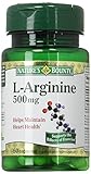 Nature's Bounty L-Arginine -- 500 mg - 50 Capsules