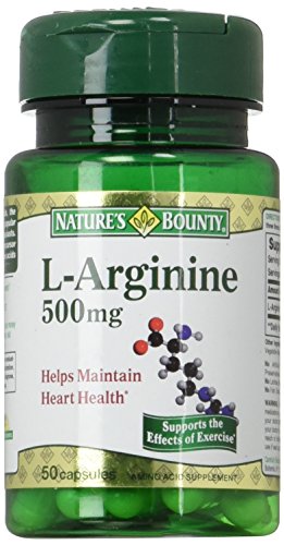 Nature's Bounty L-Arginine -- 500 mg - 50 Capsules