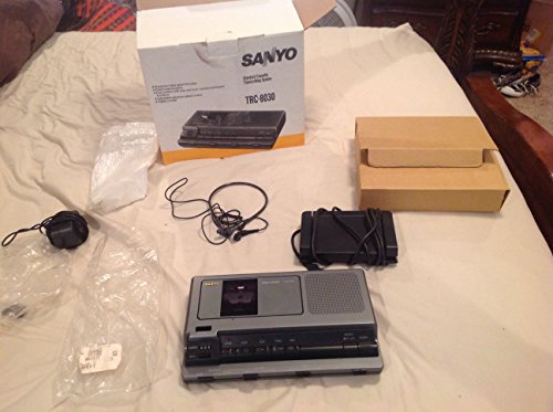 Sanyo-Standard-Cassette-TRC-8030-Transcriber-Transcribing-Machine-System
