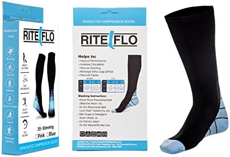 Bcurb Zippered Medical Compression Socks (1 Pair) Open Toe Support Zipper Stocking for Varicose Veins, Edema, Swollen or Sore Legs Helps Foot Feet Knee Ankle Arch (Beige, (Calf=9"-12") - Small)