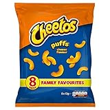 Cheetos Cheese Puffs Snacks 13g x - 8 per pack