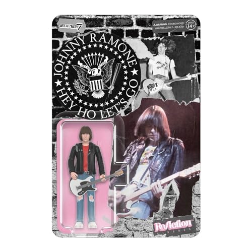 Super7 The Ramones Johnny Ramone Reaction Figure