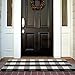 KIMODE Buffalo Plaid Outdoor Checkered Rug 24