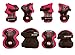 Punisher Skateboards Youth Protective Pad set with Elbow, Knee, and Wrist Guards, For BMX and Skating, Ages 8+