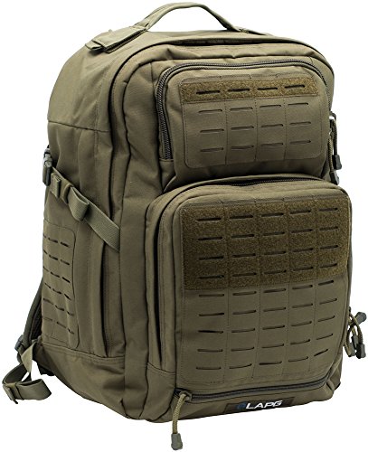 LA Police Gear Atlas 24H MOLLE Tact Backpack-GRN
