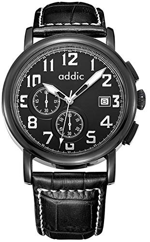 King of Time Designer Mens Chronometer Black Watch for Mens & Boys.