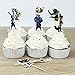Betop House Set of 24 Pieces Zootopia Themed Decorative Cupcake Topper for Kids Birthday Party Baby Shower