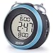 YERON Loud Alarm Clock for Heavy Sleepers, Small Alarm Clock with Snooze Function and Backlight, Dual Alarm Clock Set Up Different Time for Weekday and Weekend, Battery Operated Twin Bell Alarm Clock.