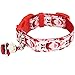 ITERY Soft Adjustable Nylon Small Dog Cute Collar with Santa Claus Pattern and Bells (Large, Santa Claus)