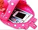 Swesy Kids Toddler Baby Girls Backpack Plush Toy Backpack Snack Bag Travel Bag 1-3 Years Rose Red