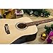 ARTALL 41 Inch Handmade Solid Wood Acoustic Dreadnought Guitar Beginner Kit with Gig Bag, Strings, Picks, Strap, Glossy Black