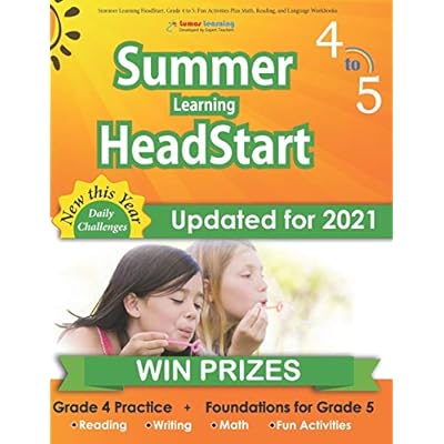 Buy Summer Learning Headstart Grade 4 To 5 Fun Activities Plus Math Reading And Language Workbooks Bridge To Success With Common Core Aligned Resources And Workbooks Paperback June 30 2015 Online In Turkey 1940484707