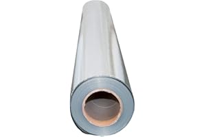 AES MWS 300 sqft Aluminum Foil Barrier Insulation Sauna Vapor Barrier Waterproof Strong