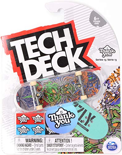 Mini Fingerboards Thank You Skateboards Ultra Rare Series 13 Torey Pudwill Wizard Complete Deck with Grizzly Griptape