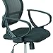 Safco Loop Arms Set for use with Vue Mesh Extended-Height (Chair Sold Separately), Black (3396BL)