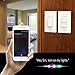 Koogeek Smart WiFi Light Switch Two Gang for Apple HomeKit with Siri Remote Light Control Switch on 2.4Ghz Network Single Pole