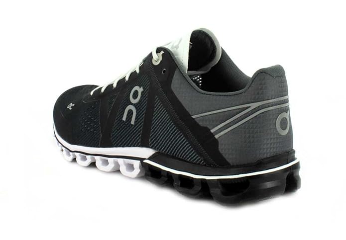 on cloudflow women's black white