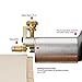StewMac Binding Router Guide, Compatible with Dremel and Black & Decker Rotary Tools