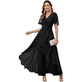Chiffon Mother of The Bride Pant Suits for Wedding Guest Dresses Formal Outfit Womens Jumpsuit