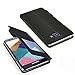 A5 Case, SAVFY Window View Stand Premium Protective PU Leather Cover Case for Samsung Galaxy A5 2016 - Black