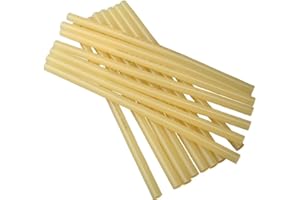 Steinel GF 23 Wood Glue Stick, 1/2 x 12" Long Sticks for Most Standard Glue Guns, Bag with 15 Sticks, Powerful Special Adhesive for bonding Wood, 04034