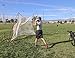 PowerNet Golf Net, 70 Sq Ft Portable Backyard Driving Range Net, 10 x 7 FT Indoor Outdoor Chipping Screen Golf Training Aid