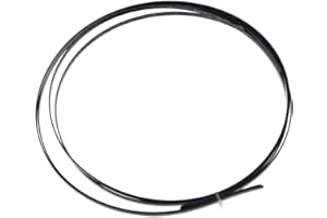 Dopro 2pcs Guitar Binding Purfling Strips Guitar Binding Strip 1650 * 5 * 1.5mm for Acoustic or Classical Guitar Black Pearl