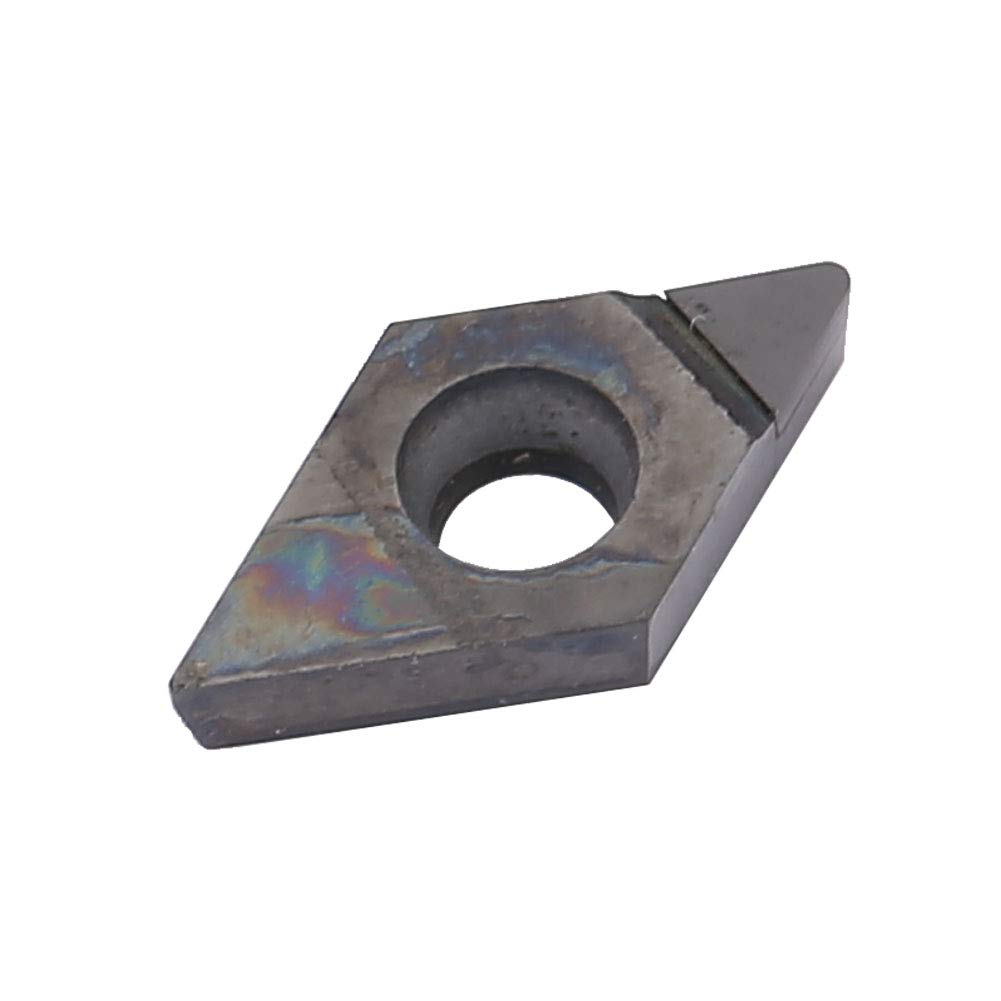 PCD CNC Diamond Insert,Diamond High Hardness Blade Cutter Lathe Milling Inserts Indexable Turning Tool for Non-Ferrous Metals and Nonmetals